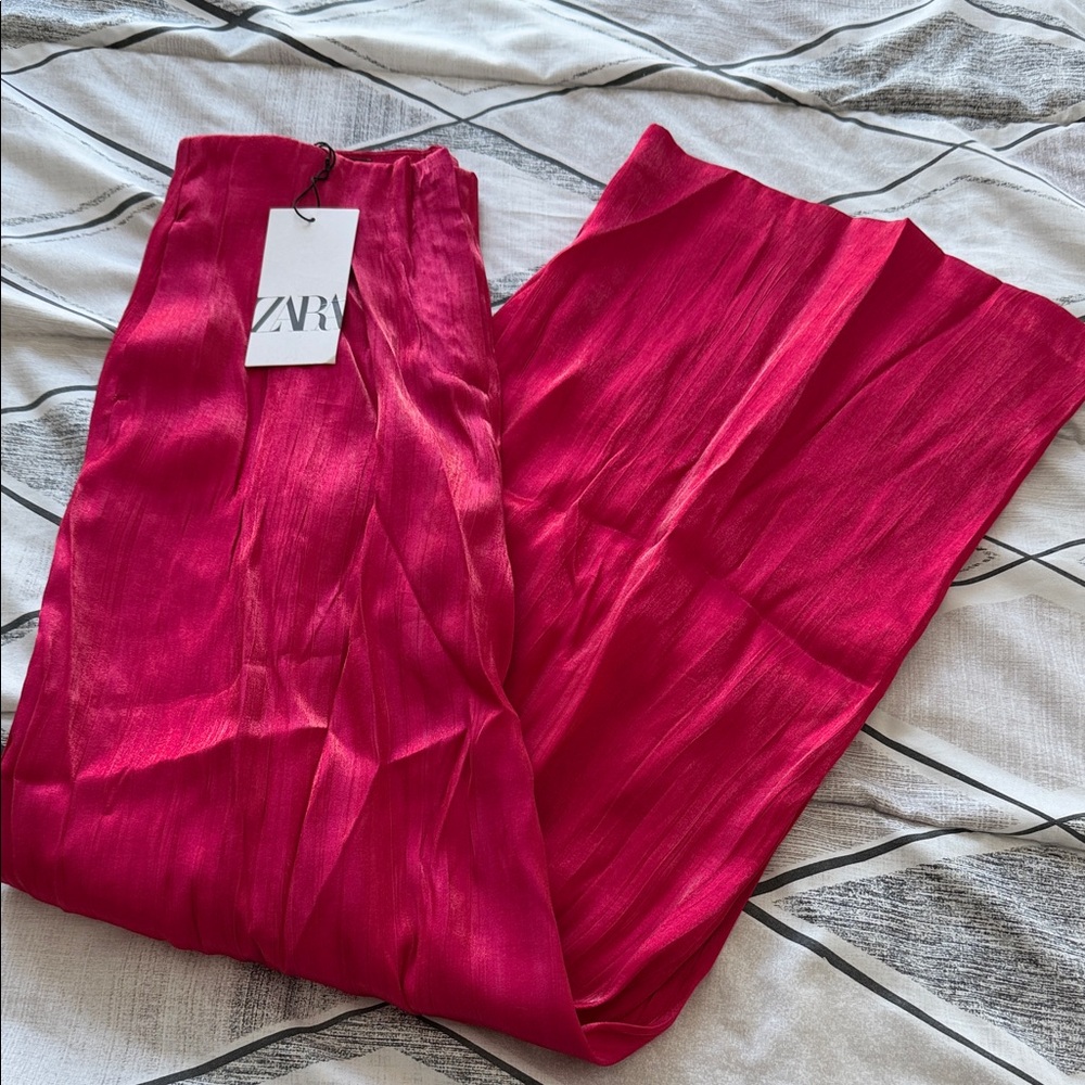 Zara Bold Fuchsia Trousers